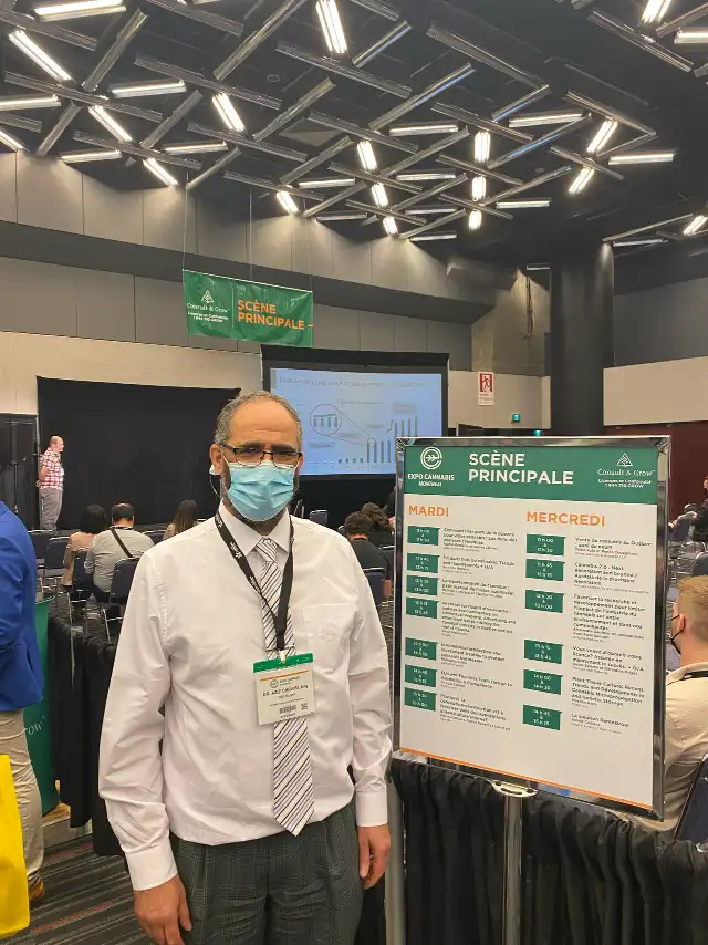 The PBE Expert booth at Expo Cannabis