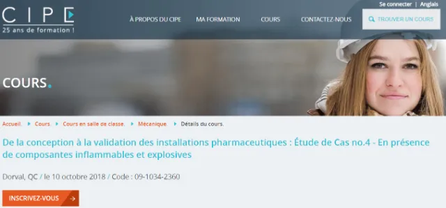 Fiche CIPE : étude de cas no 4, composantes inflammables et explosives