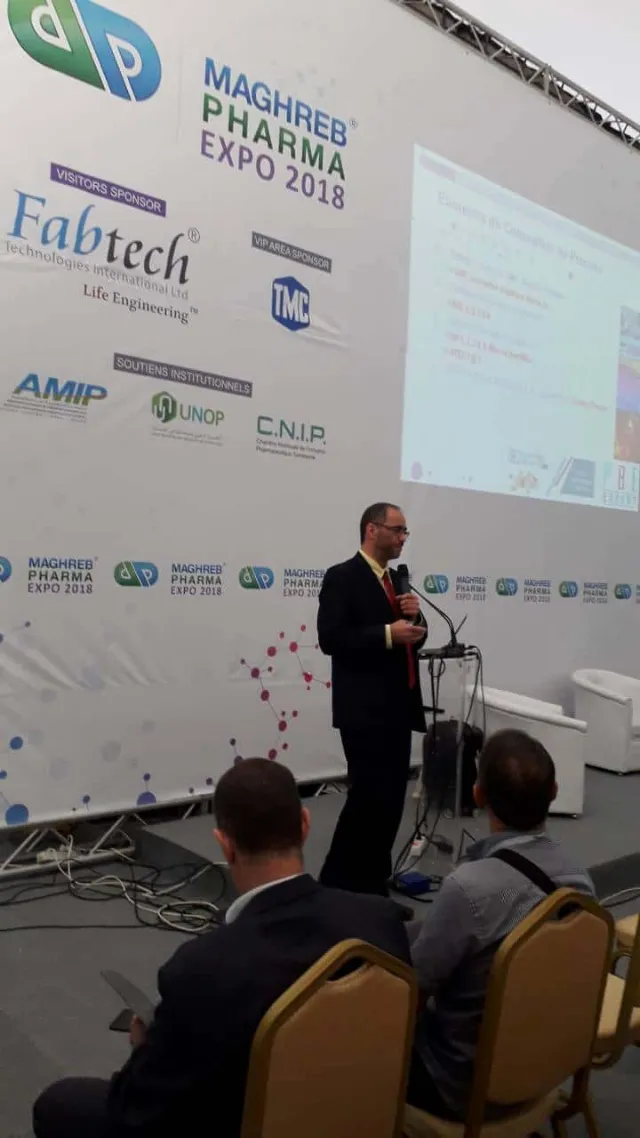 Conférence au salon Maghreb Pharma