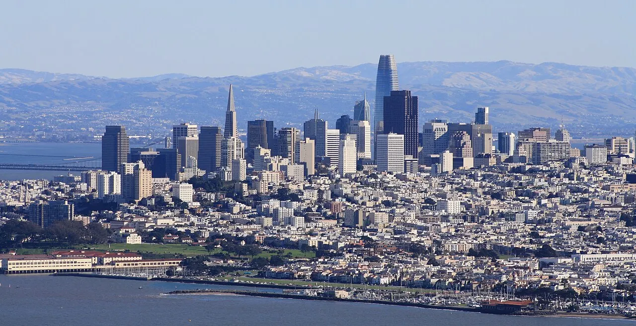 Le centre-ville de San Francisco