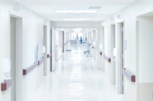 Hospital corridor